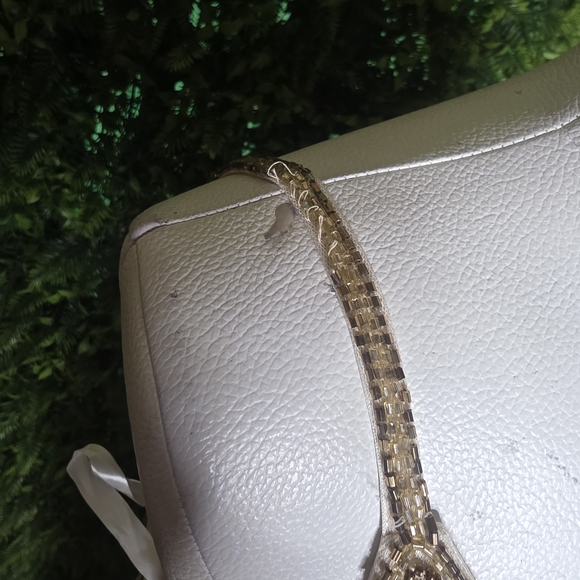 Mac Duggal Gold and Cream Prom Dress - Picture 10 of 11